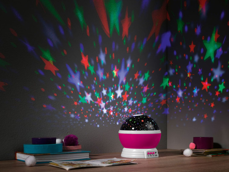 Pełny ekran: Melinera Projektor światła dla dzieci gwieździste niebo, 1 sztuka - zdjęcie 16