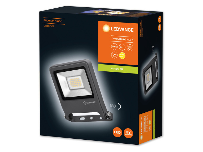 Pełny ekran: Ledvance Reflektor zewnętrzny LED, 20 W - zdjęcie 4