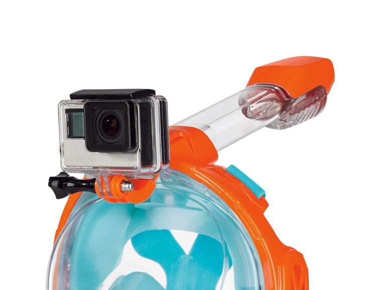 Pełny ekran: CRIVIT® Maska do snorkelingu pełnotwarzowa z fajką, 1 sztuka - zdjęcie 10