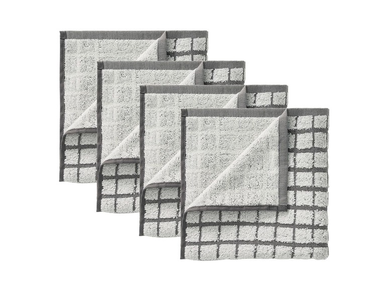 Pełny ekran: miomare Ręczniki kąpielowe 50 x 100 cm, 4 sztuki - zdjęcie 5