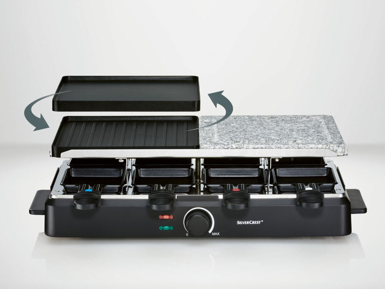Pełny ekran: Silvercrest Kitchen Tools Grill elektryczny raclette SRGS 1400 D4, 1400 W - zdjęcie 5