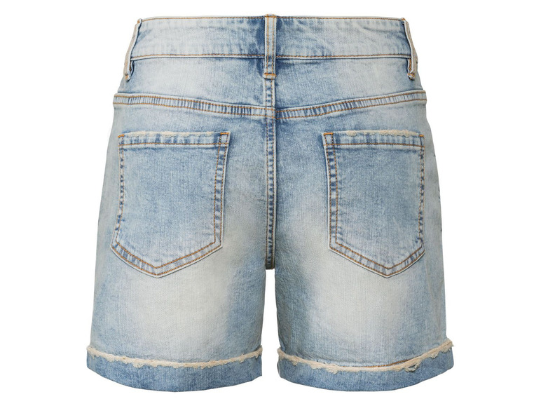 Pełny ekran: esmara® Szorty jeansowe damskie z bawełny, 1 para - zdjęcie 6
