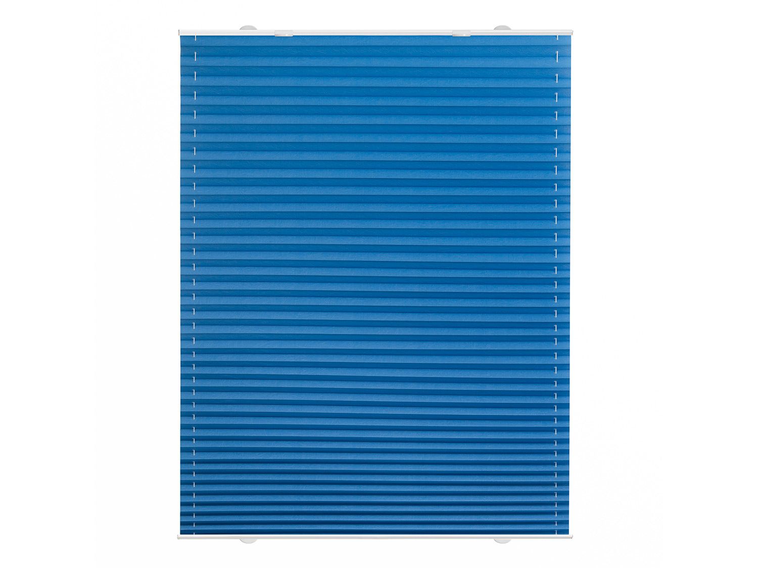 Lichtblick Plisowana roleta Haftfix, bez wiercenia, od 50 x 130 cm (Niebieski, 75x130 cm)