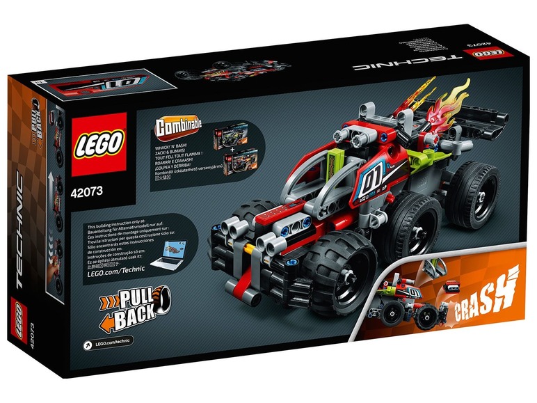 Pełny ekran: LEGO® Technic Czerwona wyścigówka 42073 BUMMS! - zdjęcie 3