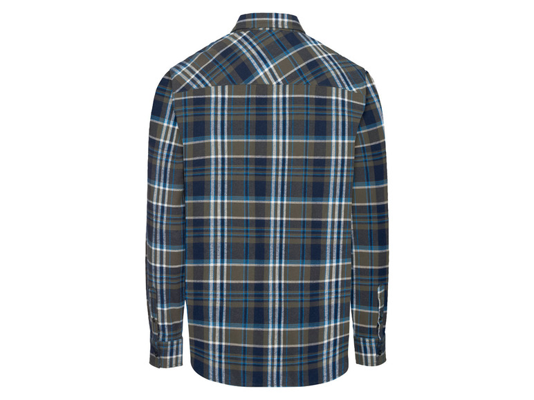 Pełny ekran: LIVERGY® Koszula flanelowa męska z bawełny, 1 sztuka - zdjęcie 40