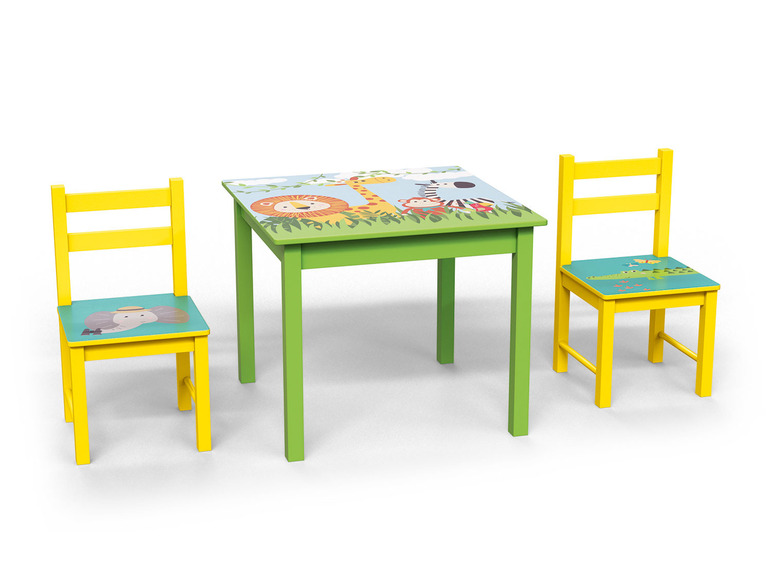 Pełny ekran: Livarno Home Stolik dziecięcy z 2 krzesełkami - zdjęcie 4