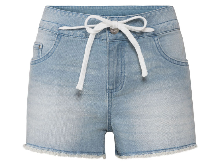 Pełny ekran: esmara® Szorty jeansowe damskie z bawełny, 1 para - zdjęcie 5