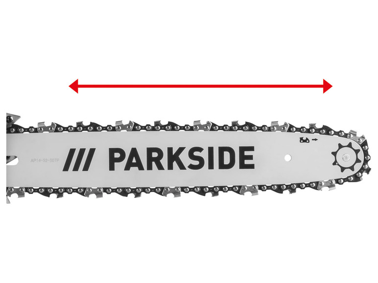 Pełny ekran: PARKSIDE® Elektryczna pilarka łańcuchowa PKS 1600 A1, 1600 W - zdjęcie 8