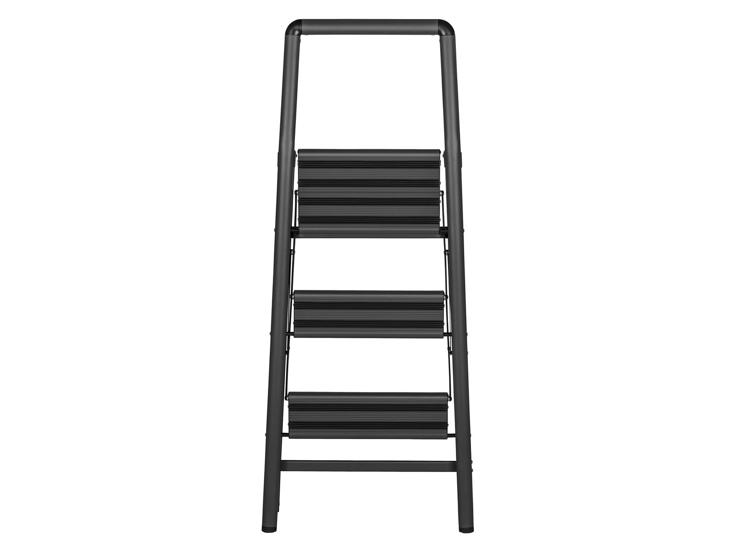 WENKO Drabina domowa Compact (3-stopniowy, Ciemnoszary)