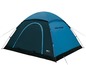 Niebieski namiot High Peak do campingu.