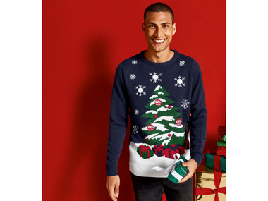 LIVERGY Sweter świąteczny męski