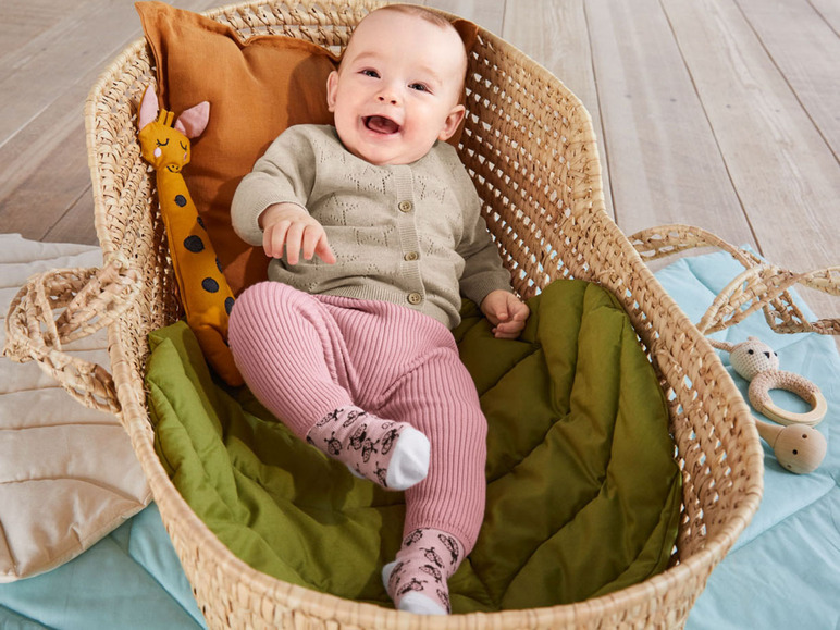 Pełny ekran: LUPILU® Spodnie niemowlęce z dzianiny, z biobawełny - zdjęcie 9