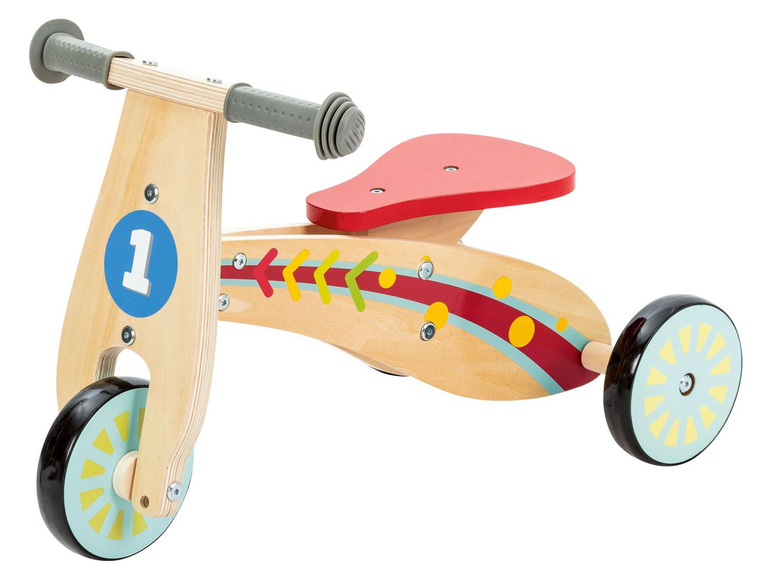 Pełny ekran: PLAYTIVE® Drewniany rowerek biegowy - zdjęcie 1