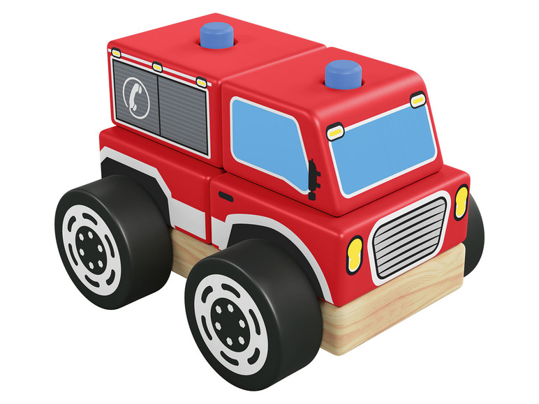 Pełny ekran: PLAYTIVE® Zestaw 2 drewnianych pojazdów, 1 sztuka - zdjęcie 30