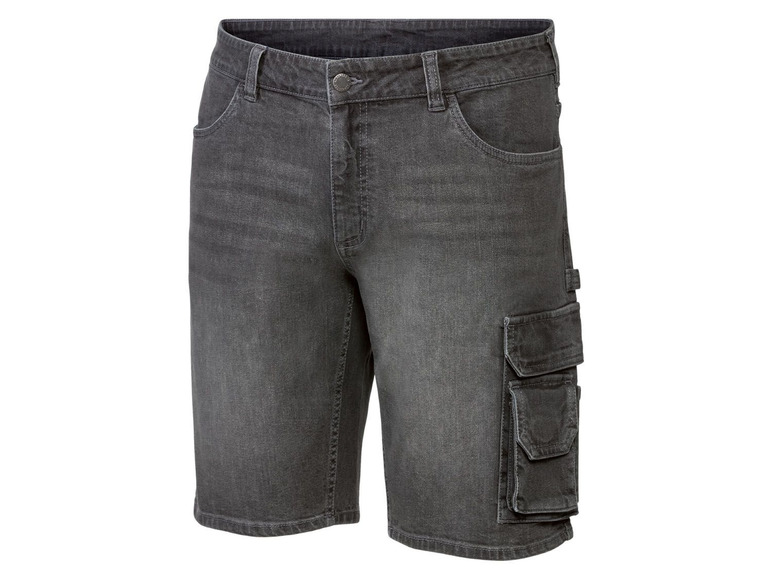 Pełny ekran: PARKSIDE® Bermudy robocze męskie jeansowe, 1 para - zdjęcie 4