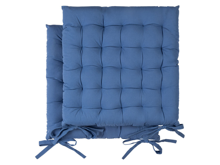 Pełny ekran: LIVARNO home Poduszki na krzesło 40 x 40 cm, 2 sztuki - zdjęcie 3