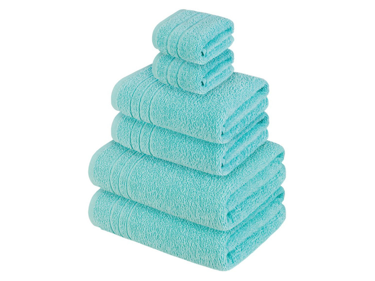 Pełny ekran: miomare Zestaw ręczników frotté, 6 sztuk - zdjęcie 2