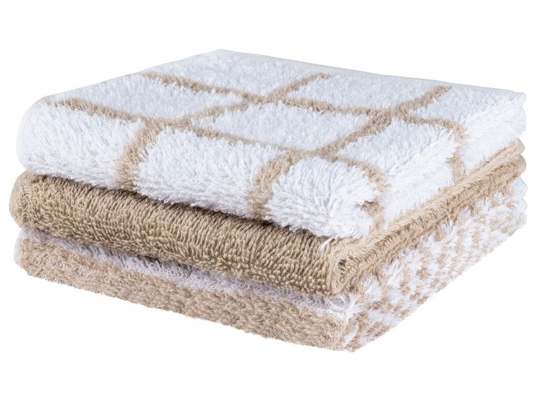 Pełny ekran: LIVARNO® Ręcznik kuchenny 32 x 32 cm, 3 sztuki - zdjęcie 3