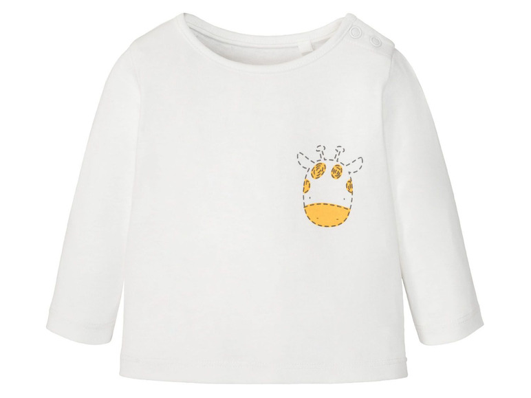 Pełny ekran: lupilu® Bluzka niemowlęca z bawełny, 1 szuka - zdjęcie 4