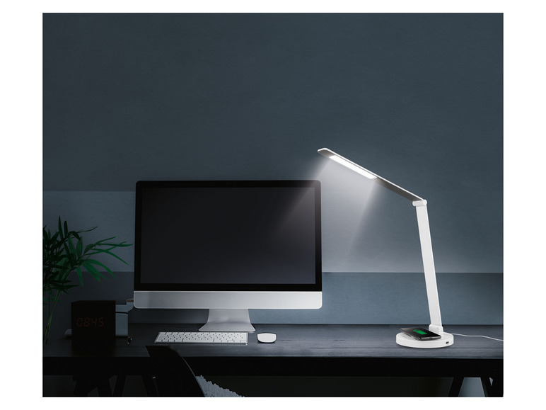Pełny ekran: LIVARNO home Lampka stołowa LED z ładowarką indukcyjną, 6,2 W - zdjęcie 3