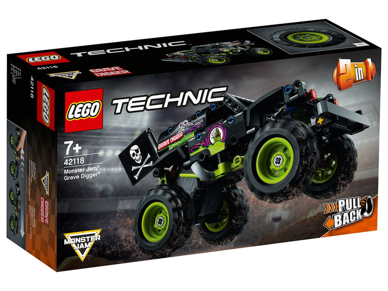 Pełny ekran: LEGO® Technic 42118 Monster Jam® Grave Digger® - zdjęcie 1
