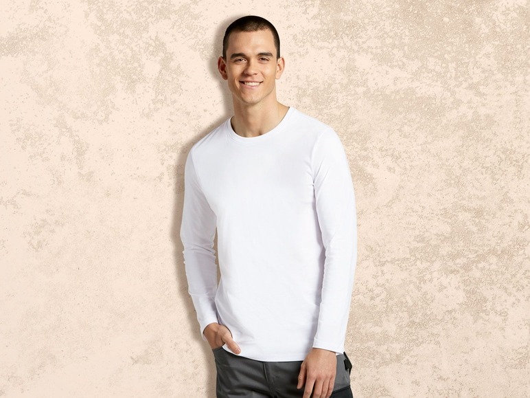 Pełny ekran: LIVERGY® Koszulka męska z długim rękawem - zdjęcie 3