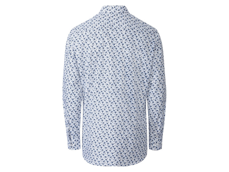 Pełny ekran: NOBEL LEAGUE® Koszula biznesowa męska Slim Fit, z bawełny, we wzory - zdjęcie 12