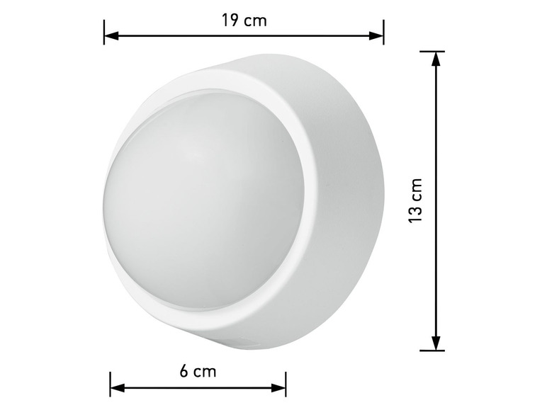 Pełny ekran: LIVARNO® Lampa ścienna LED, 1 sztuka - zdjęcie 16
