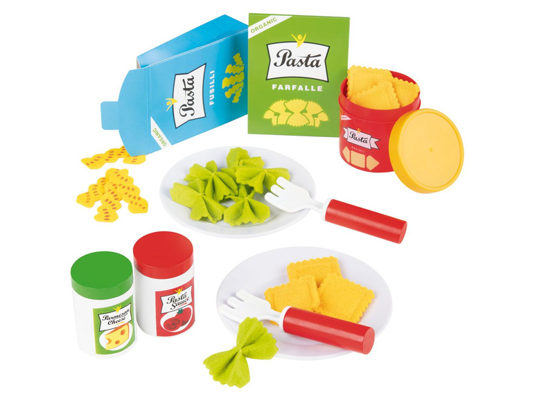 Pełny ekran: Playtive Zabawkowy zestaw jedzenia - makaron, 27 elementów - zdjęcie 2