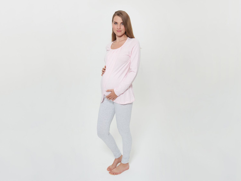 Pełny ekran: ESMARA® Lingerie Piżama ciążowa z biobawełną, 1 komplet - zdjęcie 5
