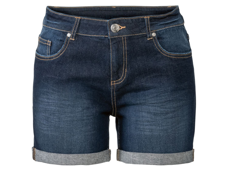 Pełny ekran: esmara® Szorty jeansowe damskie, 1 para - zdjęcie 9