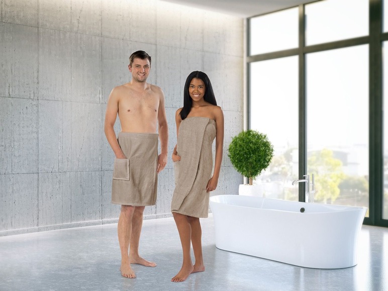 Pełny ekran: Biberna Ręcznik do sauny damski - zdjęcie 16