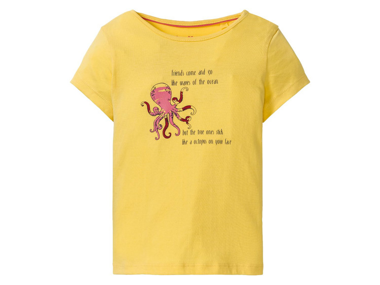 Pełny ekran: lupilu T-shirt dziewczęcy z bawełną, 3 sztuki - zdjęcie 9