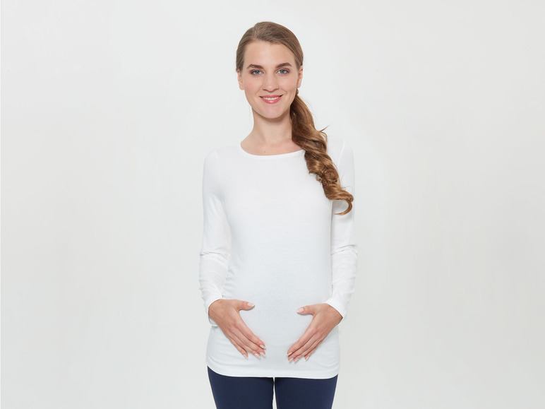 Pełny ekran: esmara® Koszulka ciążowa, 2 sztuki - zdjęcie 29