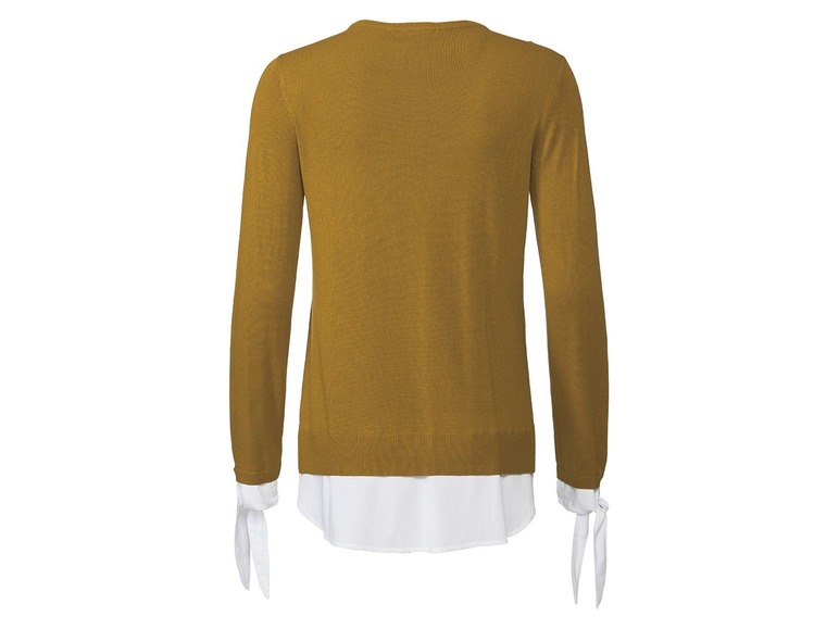 Pełny ekran: esmara® Sweter damski z koszulowym brzegiem - zdjęcie 7