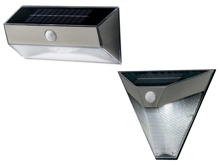 Pełny ekran: LIVARNO LUX Lampa solarna, ścienna LED, 4 x 0,5 W - zdjęcie 1