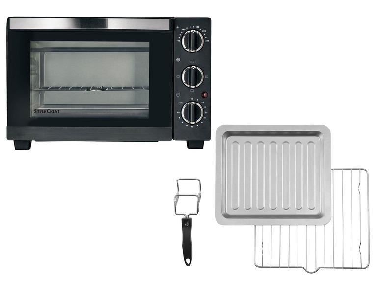 Pełny ekran: SILVERCREST® Piekarnik elektryczny z funkcją grilla, 1200 W - zdjęcie 1