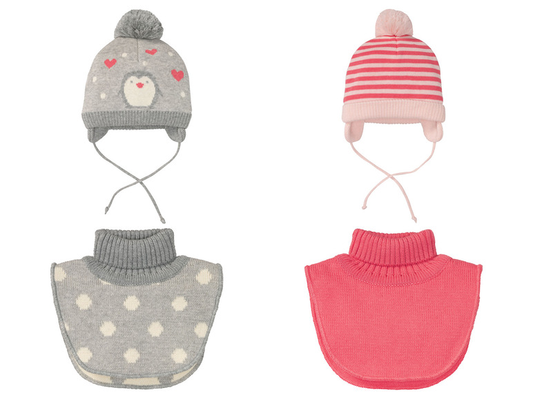 Pełny ekran: lupilu Komplet zimowy niemowlęcy: czapka i szalik-golf - zdjęcie 3
