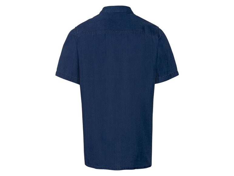 Pełny ekran: LIVERGY® Koszula męska z krótkim rękawem z lyocellu, 1 sztuka - zdjęcie 4