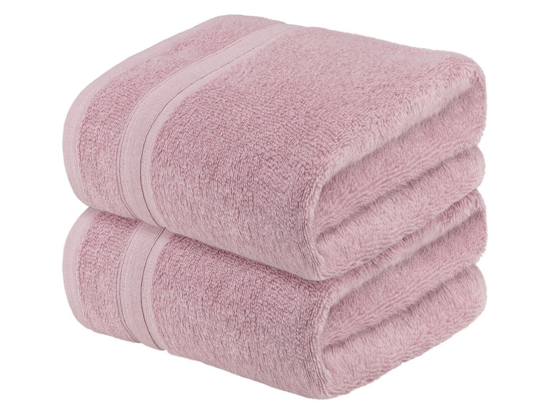 Pełny ekran: LIVARNO home Ręczniki frotté z bawełny 50 x 100 cm, 2 sztuki - zdjęcie 8