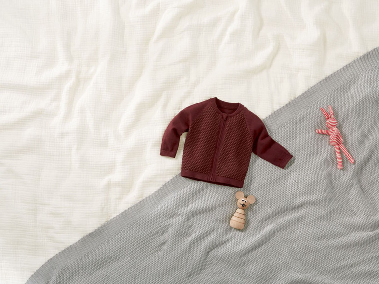 Pełny ekran: lupilu® Sweterek niemowlęcy z biobawełny - zdjęcie 5
