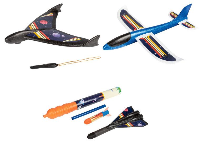 Pełny ekran: Playtive Zabawki latające samoloty, 1 zestaw - zdjęcie 1