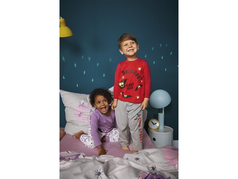 Pełny ekran: lupilu® Piżama chłopięca z motywami świecącymi w ciemności - zdjęcie 14