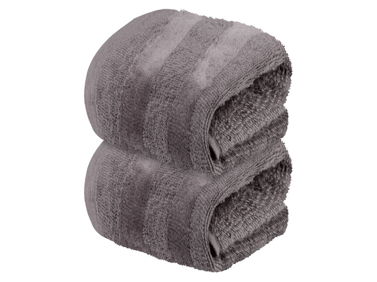 Pełny ekran: LIVARNO home Ręczniki frotté 30 x 50 cm, 2 sztuki - zdjęcie 4