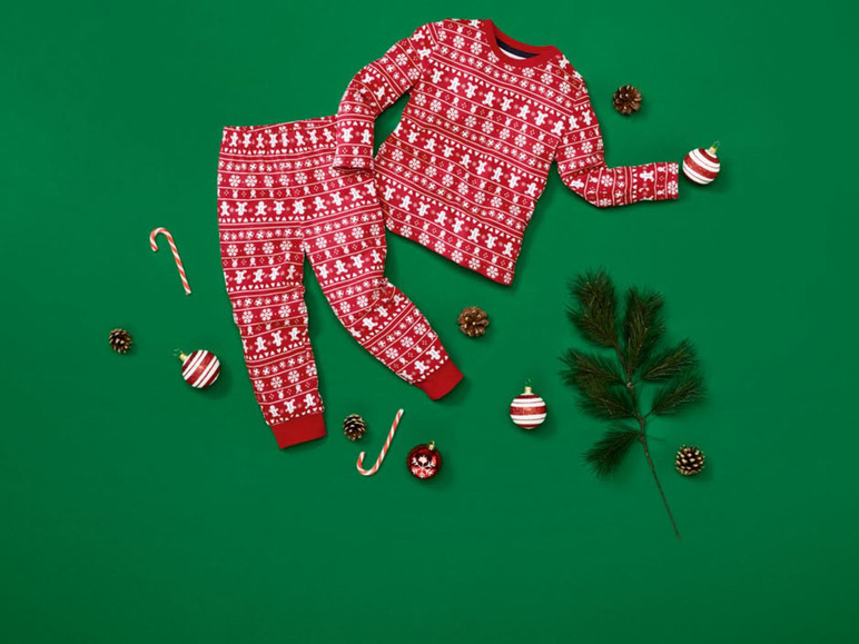 Pełny ekran: lupilu® Piżama chłopięca ze świątecznym motywem, 1 komplet - zdjęcie 10