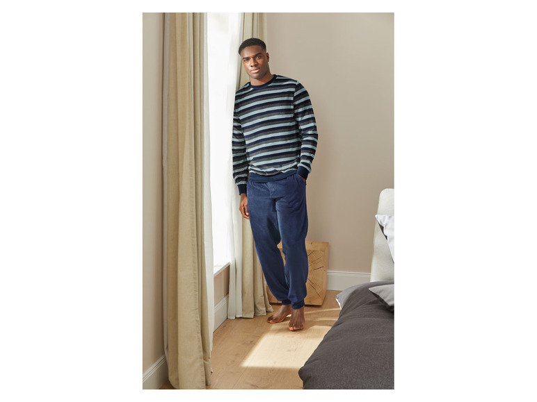 Pełny ekran: LIVERGY® Piżama męska (bluza + spodnie), 1 komplet - zdjęcie 8