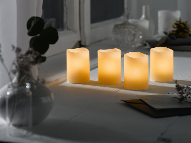Pełny ekran: Melinera Świece LED z prawdziwego wosku, 1 komplet - zdjęcie 14