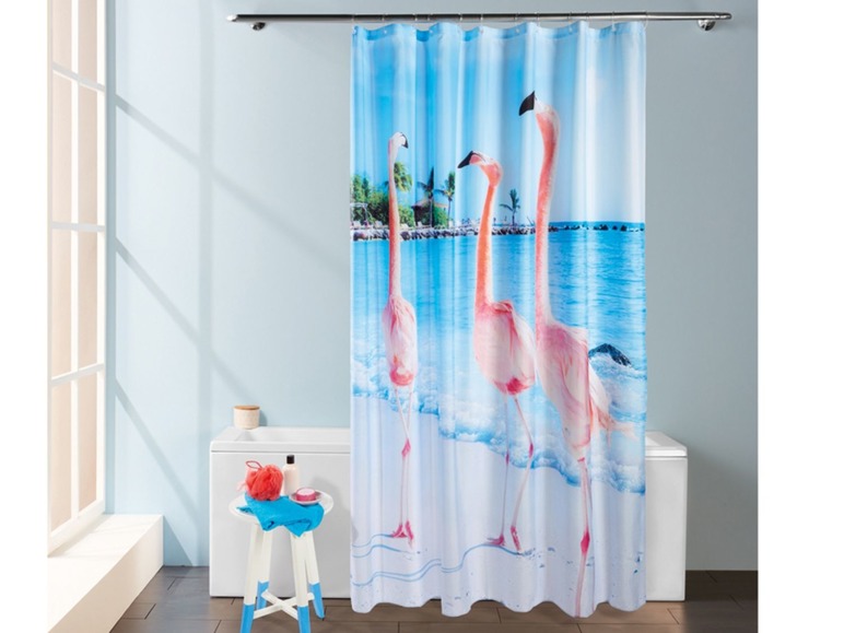 Pełny ekran: miomare Zasłona prysznicowa, 180 x 200 cm, 1 sztuka - zdjęcie 9