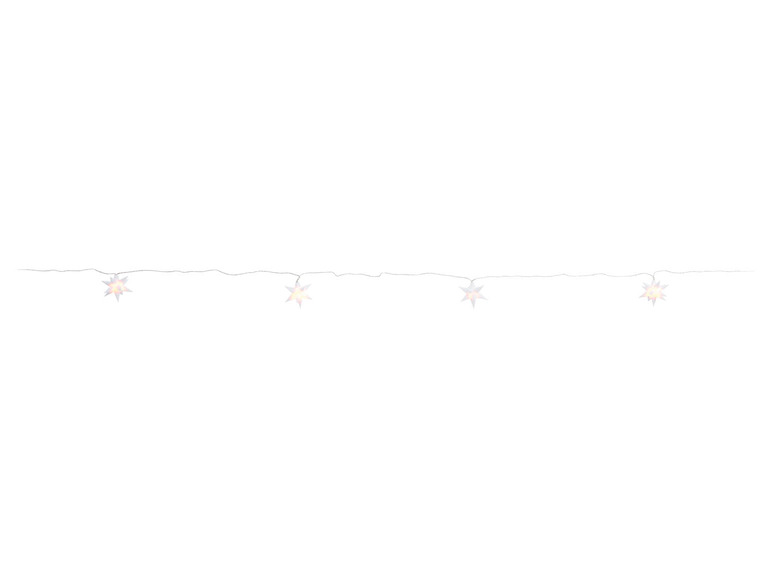 Pełny ekran: LIVARNO home Girlanda świetlna LED ze świecącymi gwiazdami 3D - zdjęcie 5