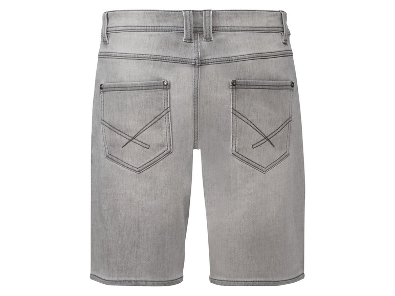 Pełny ekran: LIVERGY® Bermudy jeansowe męskie z bawełną, 1 para - zdjęcie 12